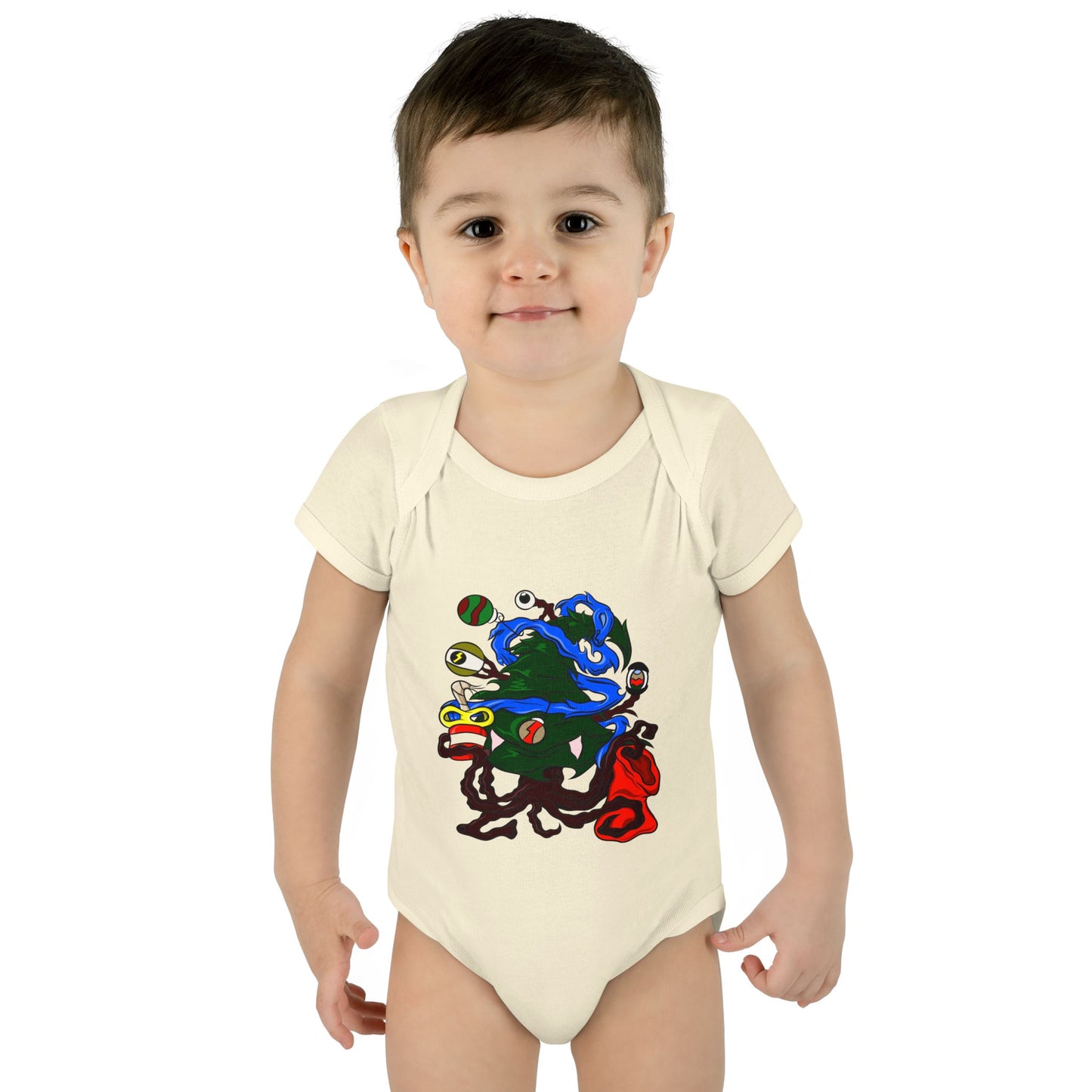 Infant Bodysuit - Christmas Tree Boss