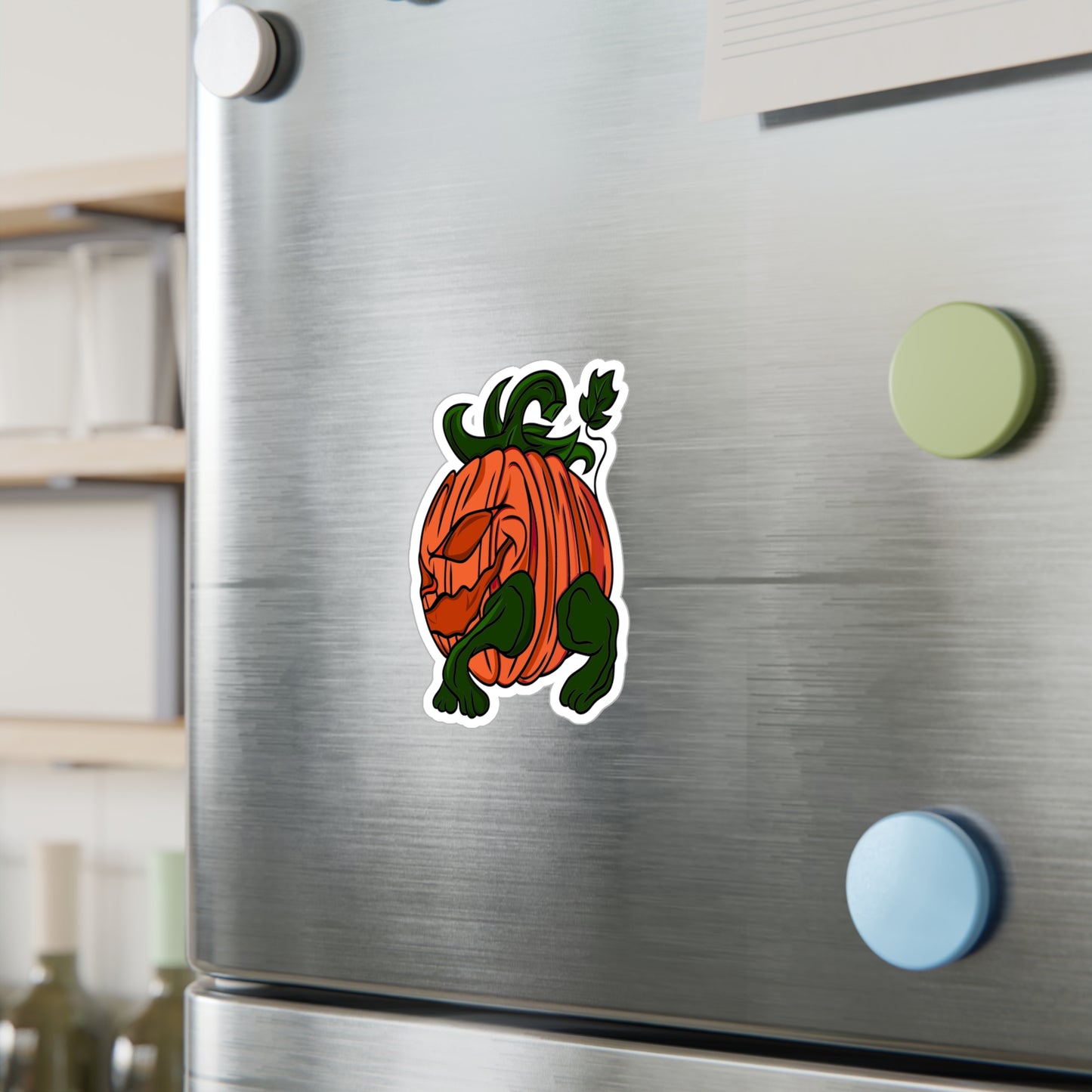 Halloween Pumpkin Hog Kiss-Cut Vinyl Decals