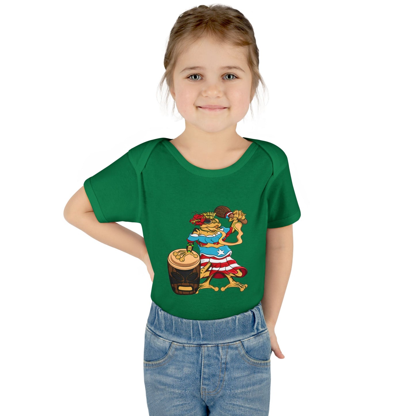 Infant Bodysuit - Puerto Rican Isabela Coqui