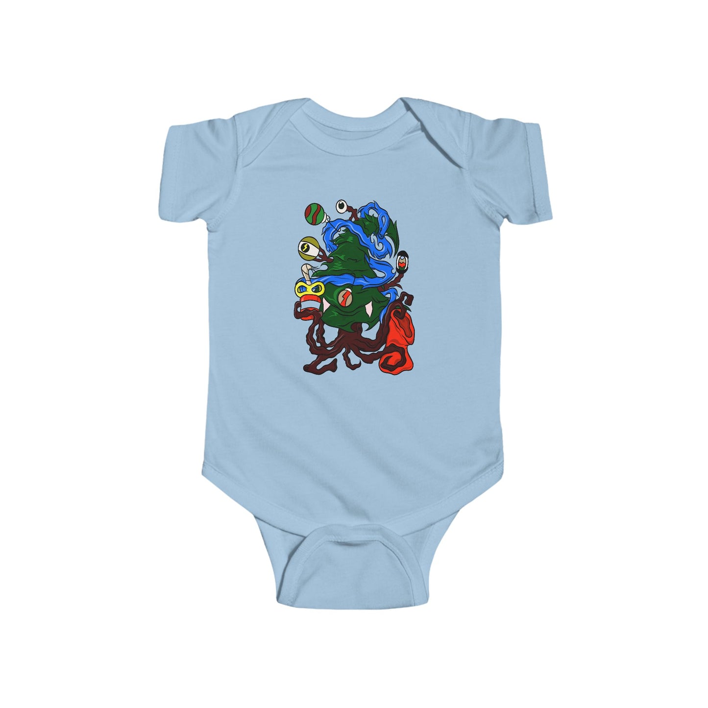 Infant Jersey Bodysuit - Christmas Tree Boss