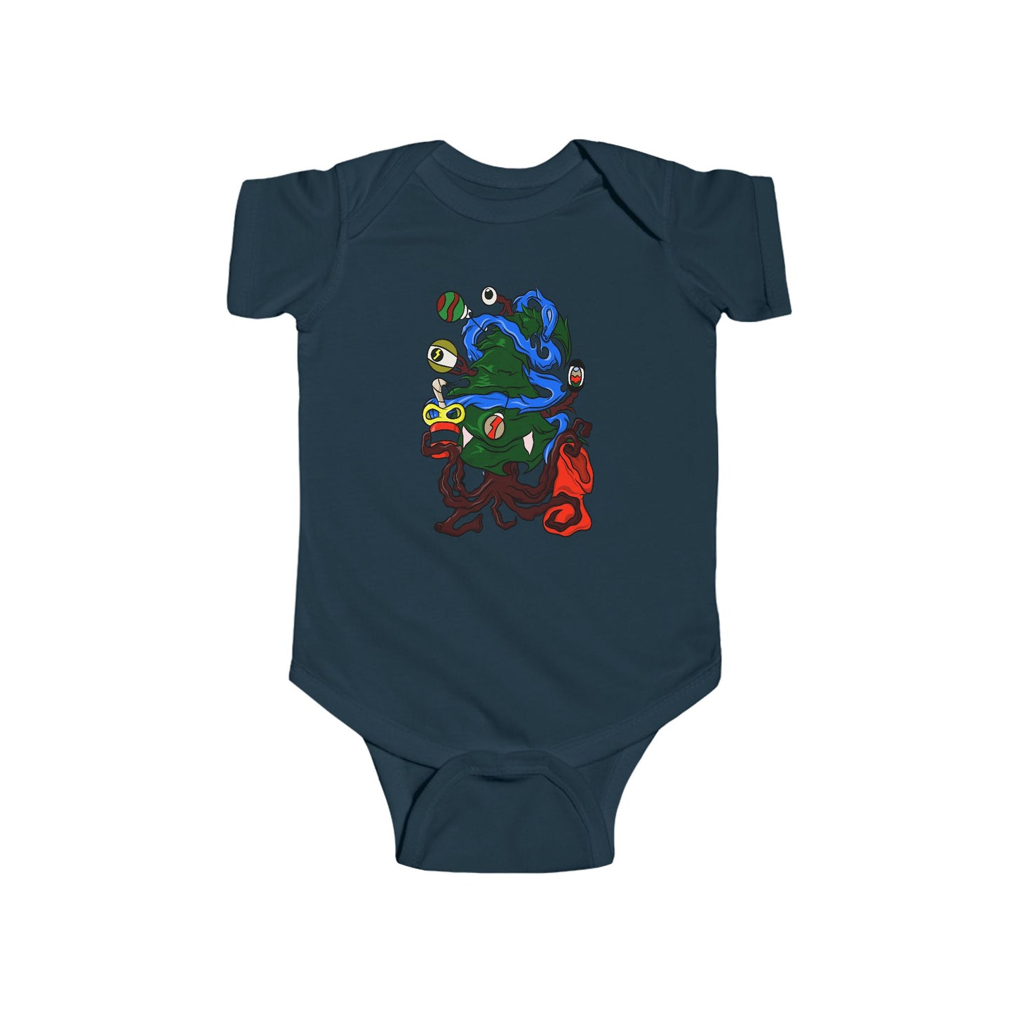 Infant Jersey Bodysuit - Christmas Tree Boss