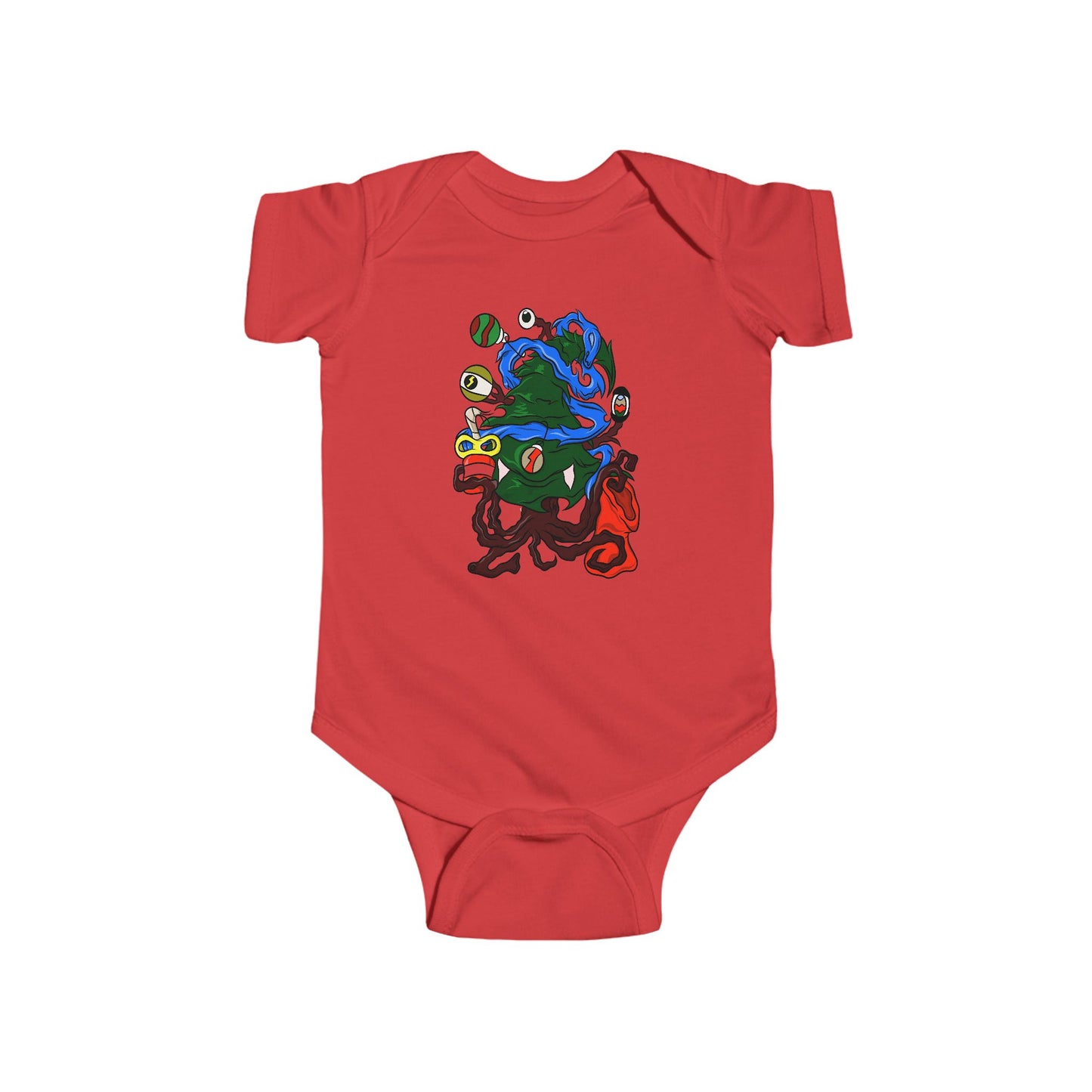 Infant Jersey Bodysuit - Christmas Tree Boss