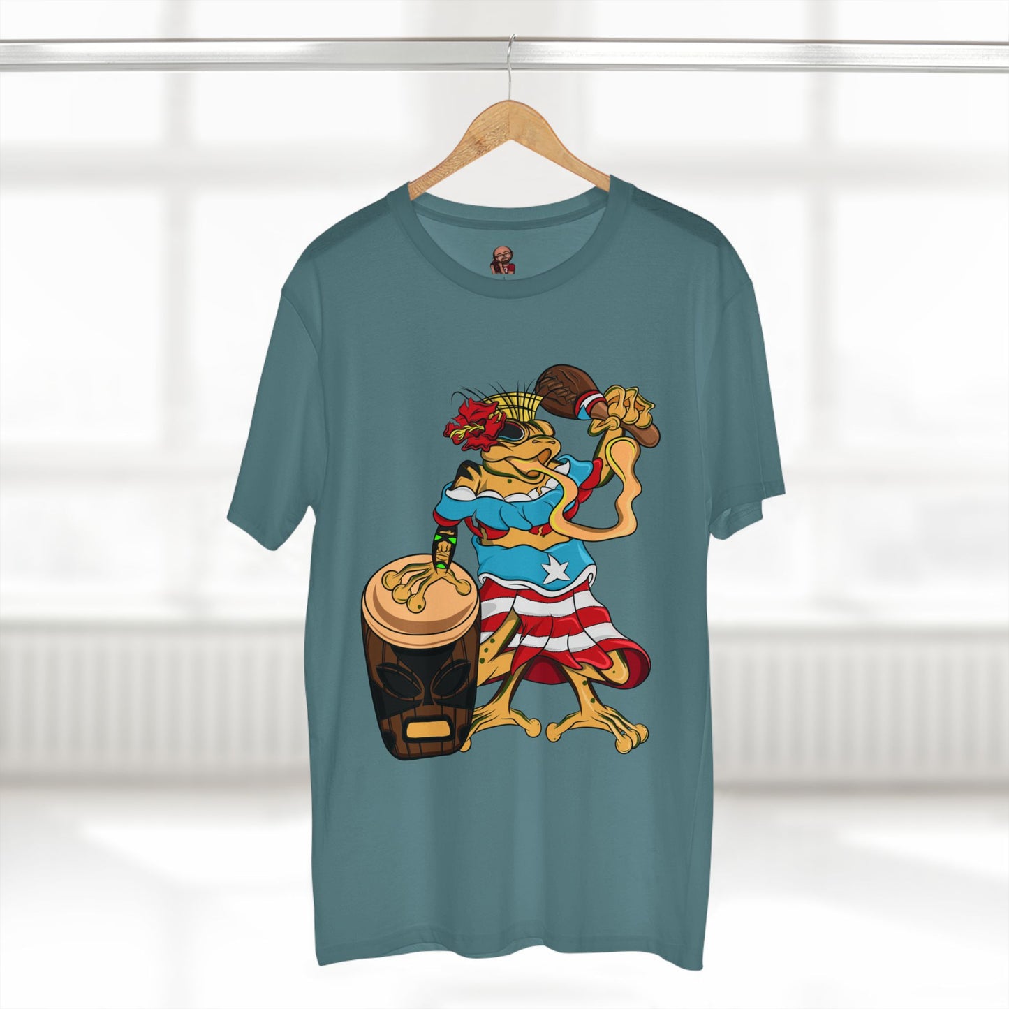 Mens Staple Tee Shirt - Puerto Rican Isabela Coqui