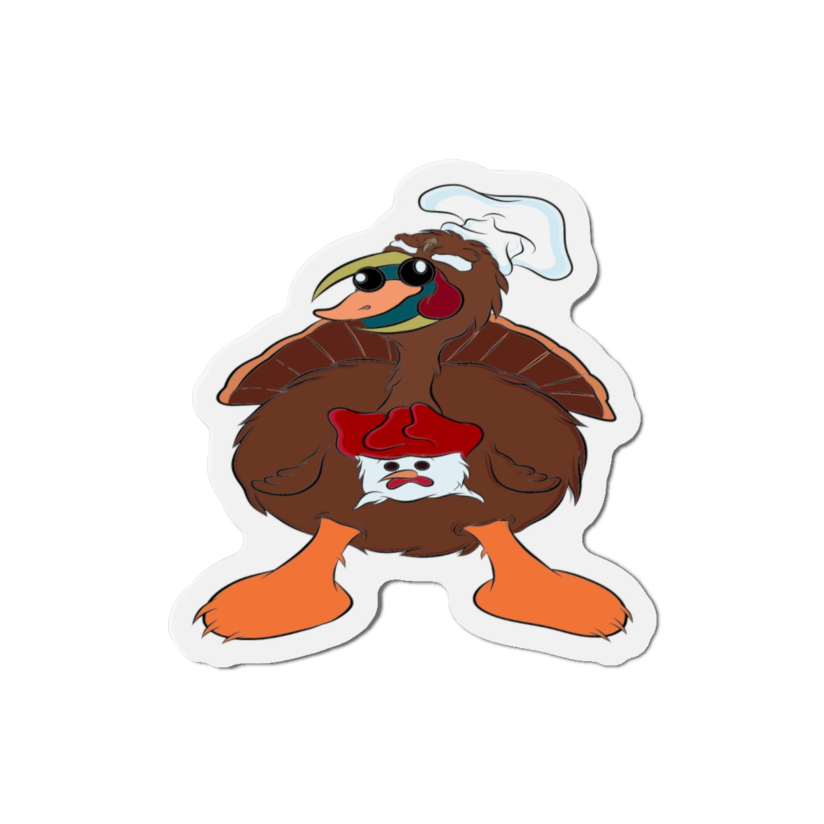 Die-Cut Magnets Ted The TurDucKen
