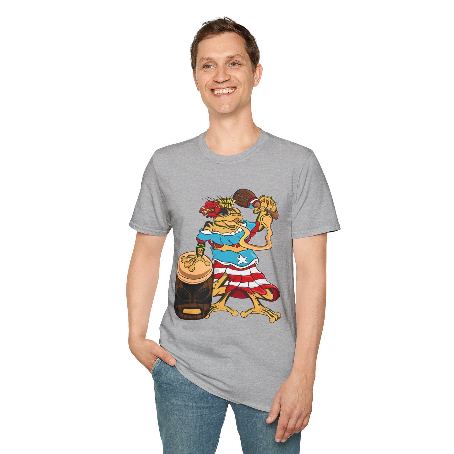 Unisex Graphic Tee Shirt - Puerto Rican Isabela Coqui