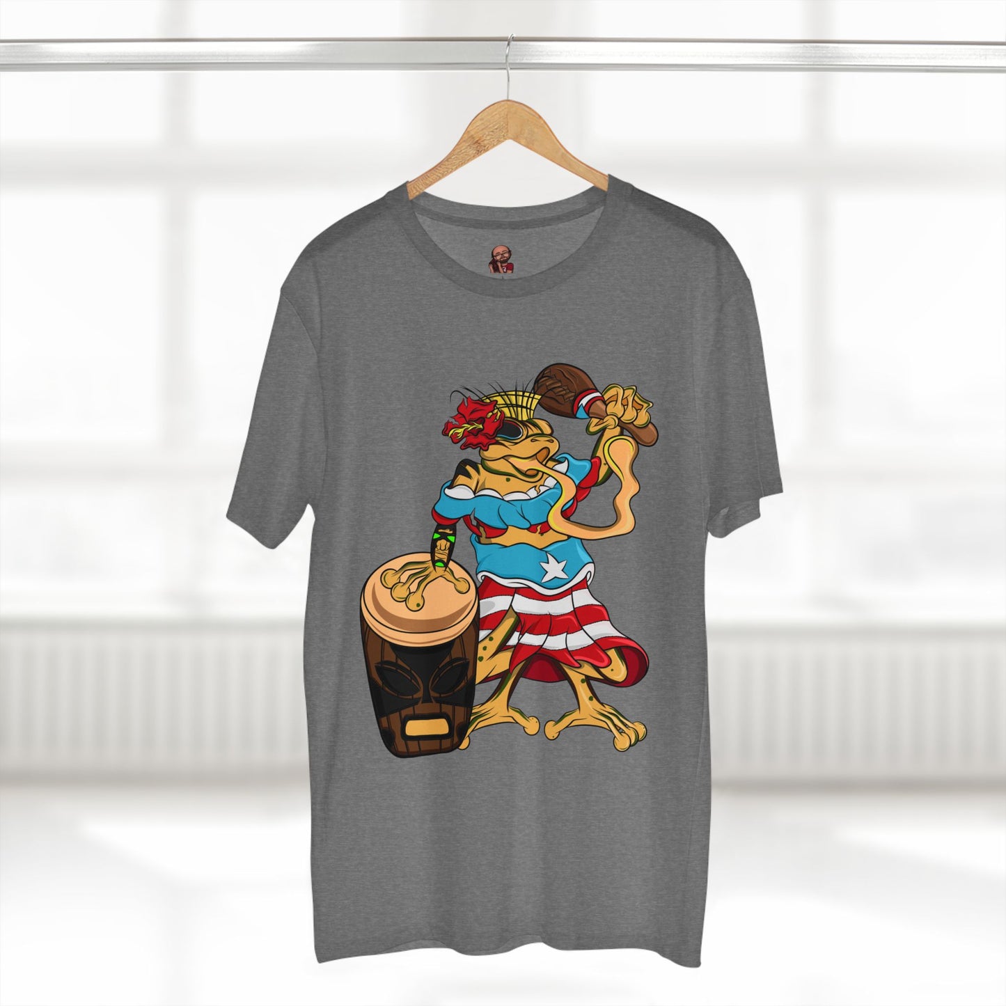 Mens Staple Tee Shirt - Puerto Rican Isabela Coqui