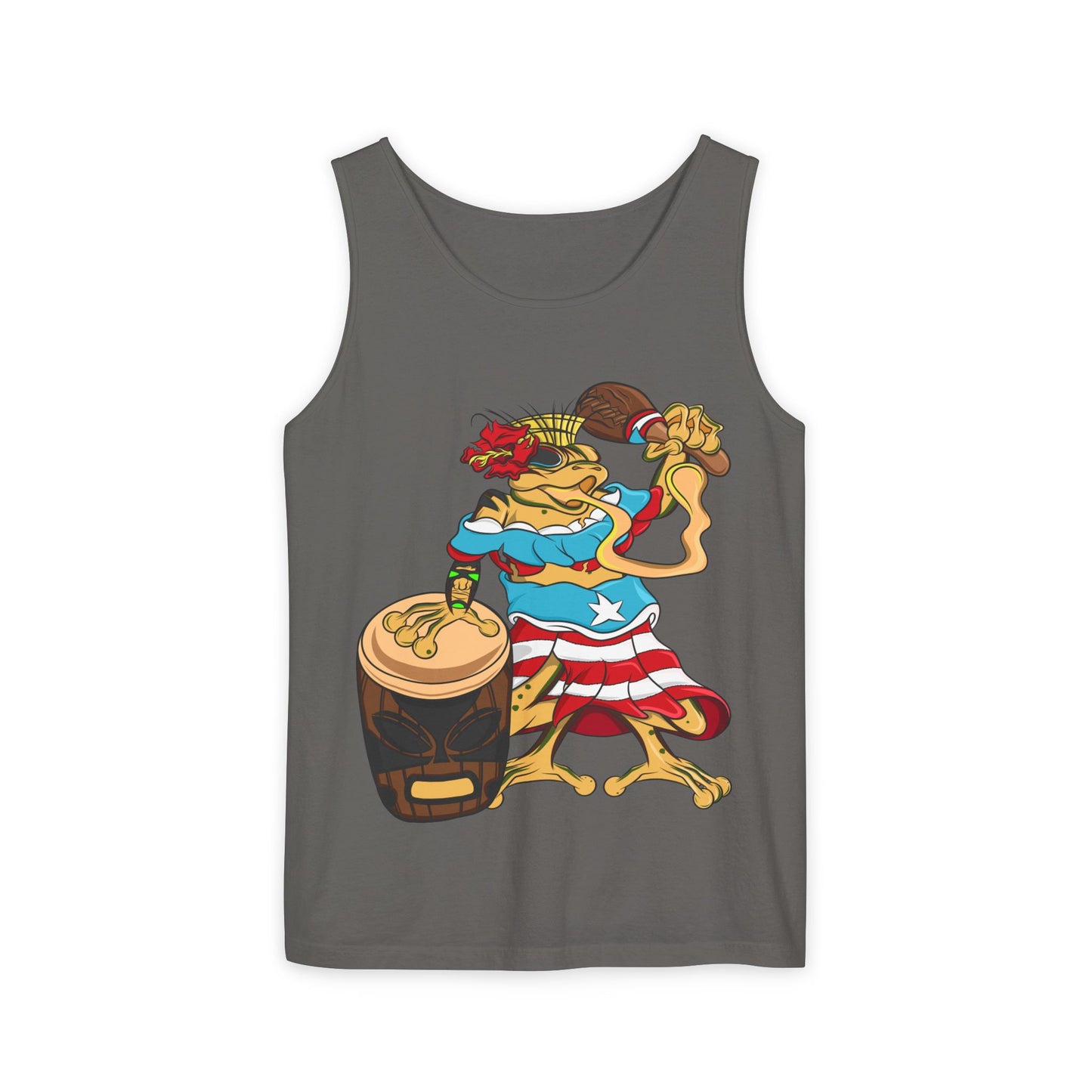 Tank Top - Puerto Rican Isabela Coqui Print