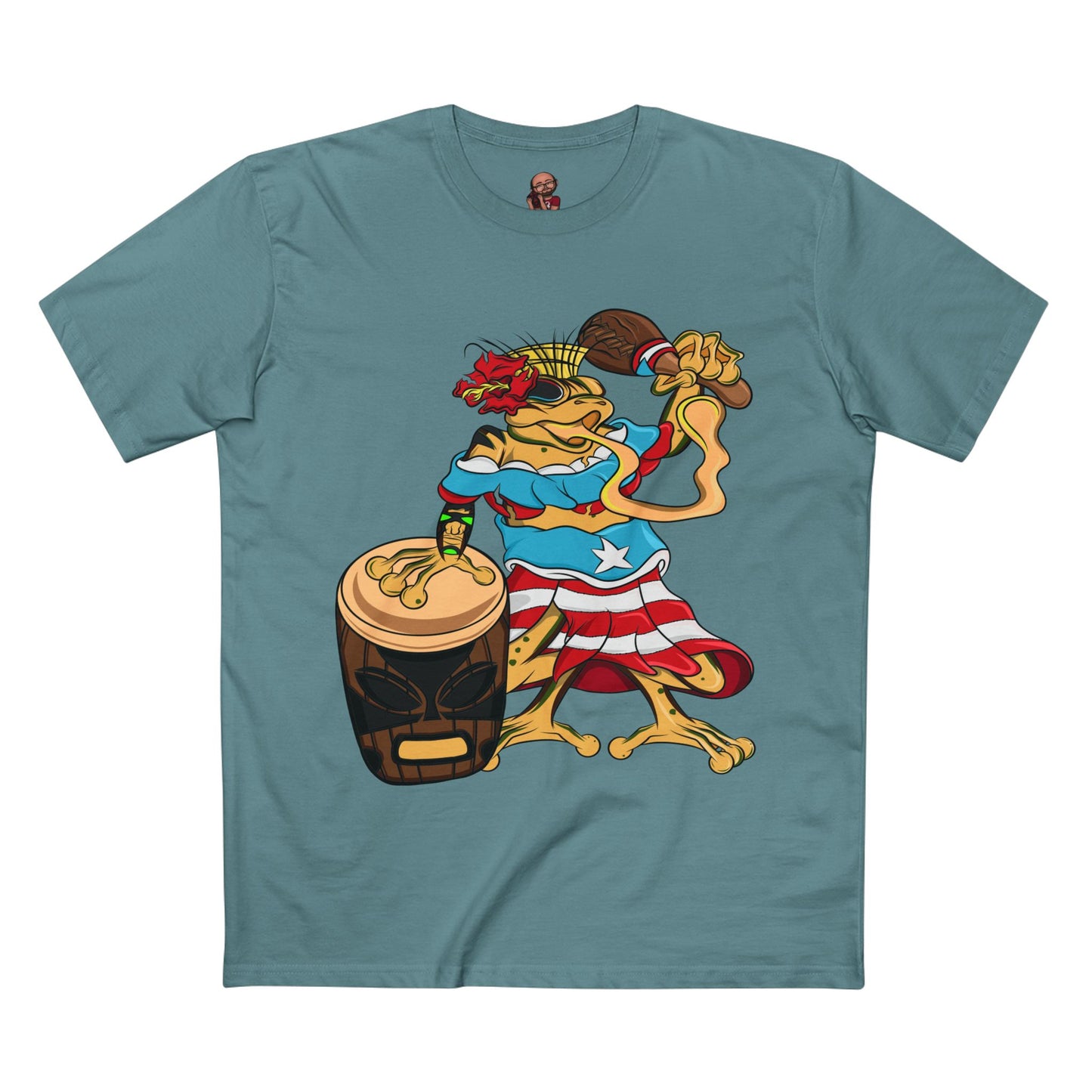 Mens Staple Tee Shirt - Puerto Rican Isabela Coqui