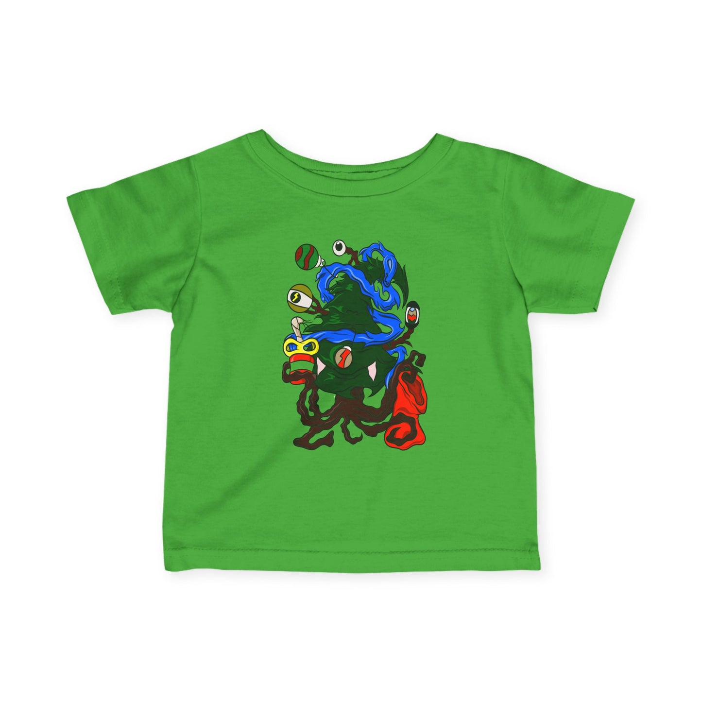 Infant Jersey Tee - Christmas Tree Boss