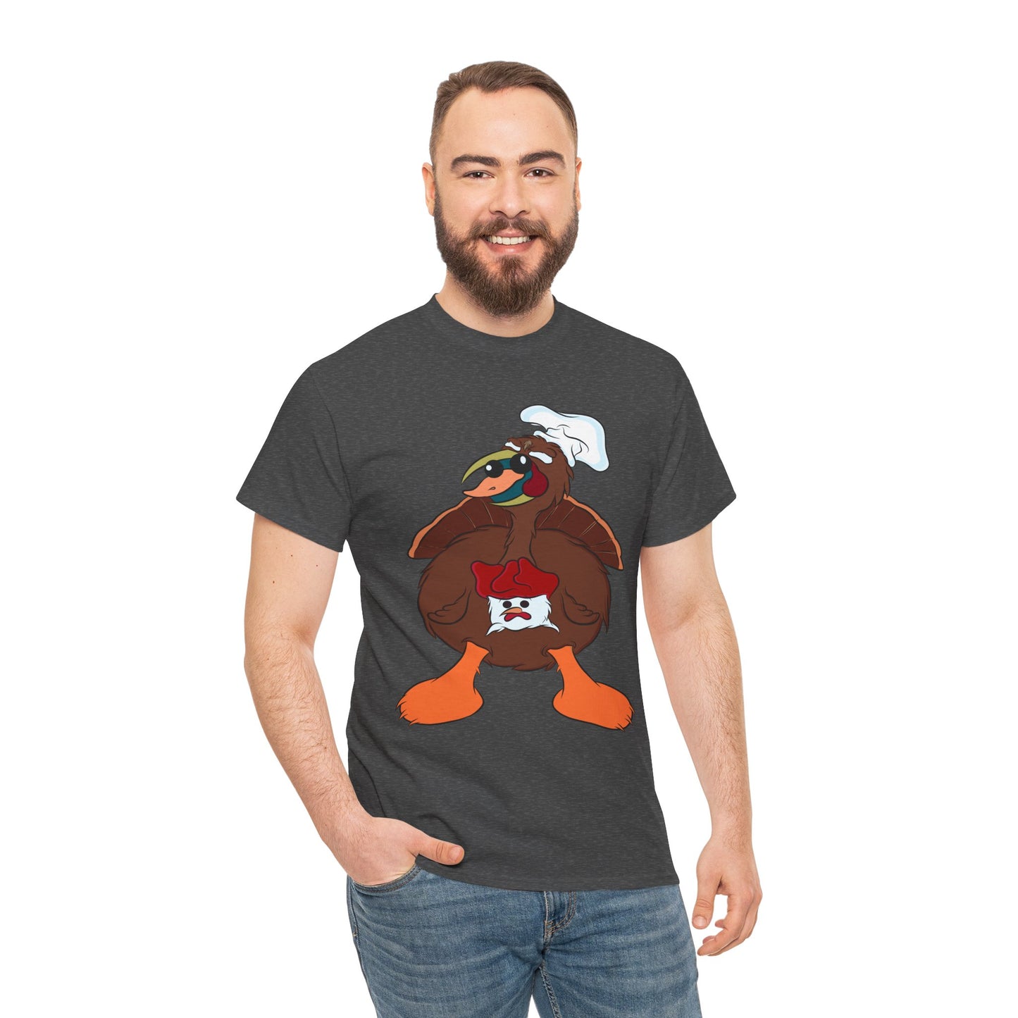 Unisex Heavy Cotton Tee Shirt - Ted The TurDucKen