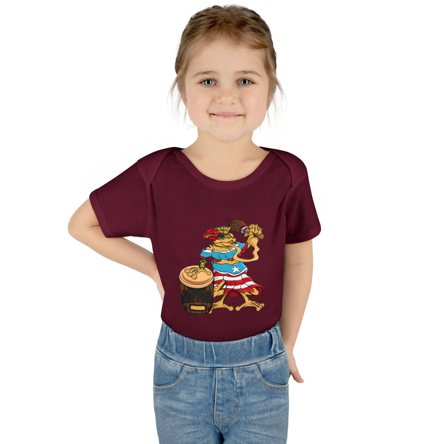 Infant Bodysuit - Puerto Rican Isabela Coqui