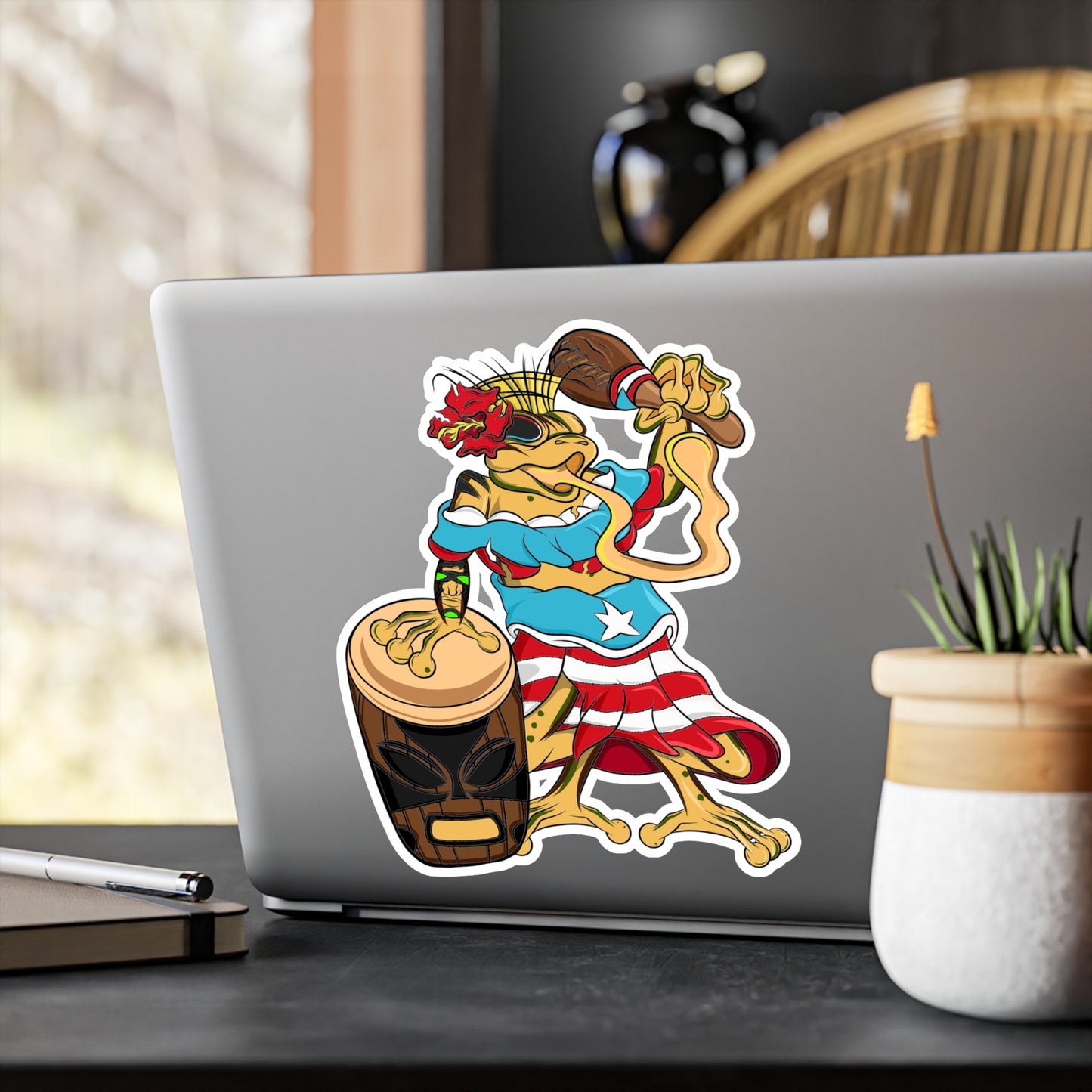Vinyl Decal- Puerto Rican Isabela Coqui