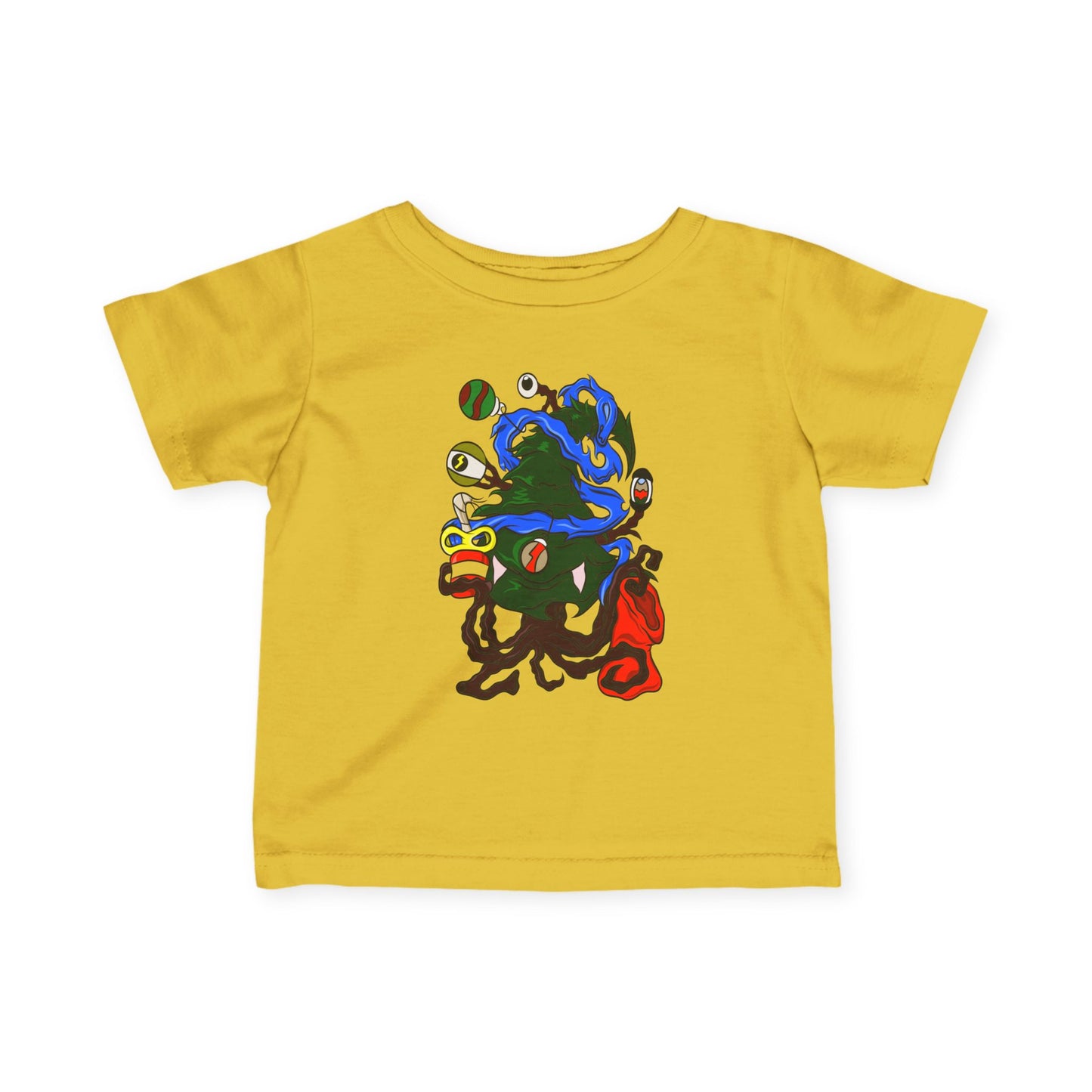 Infant Jersey Tee - Christmas Tree Boss