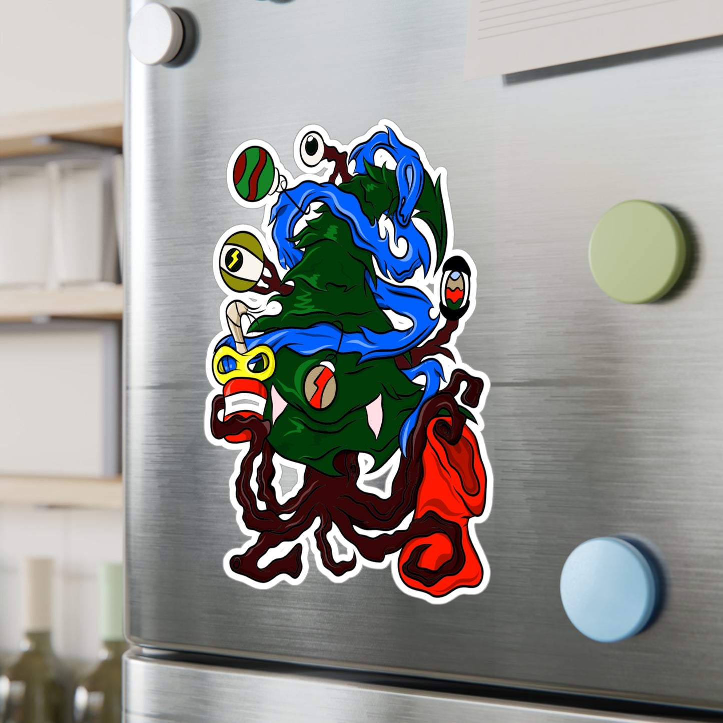 Vinyl Decals - Christmas Tree Treant Decals