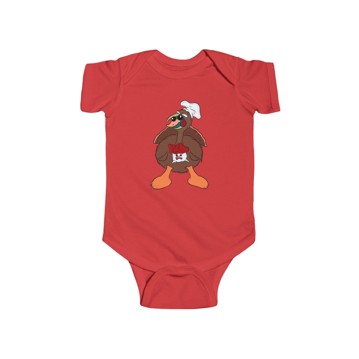 Infant Bodysuit - Ted the TurDucKen Design