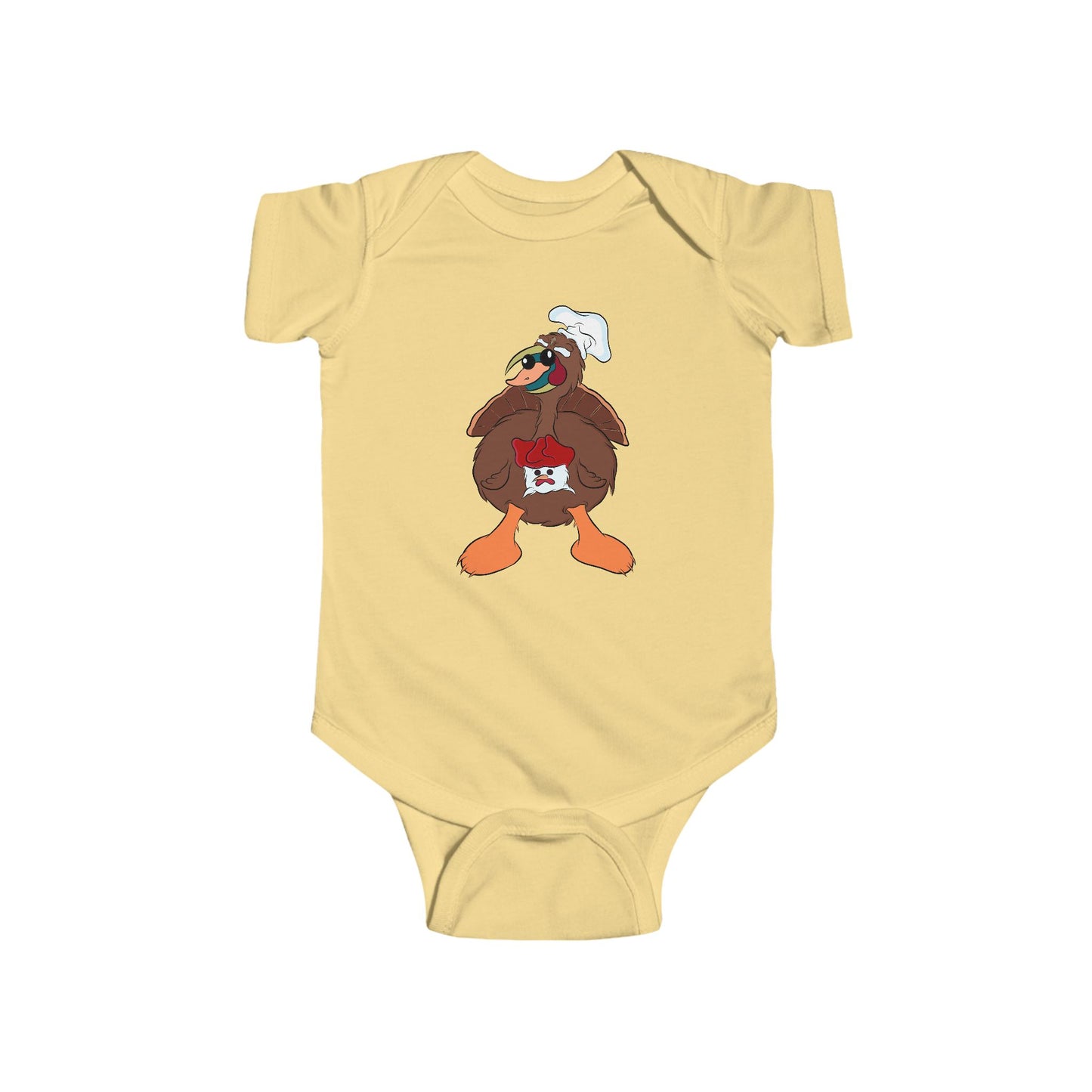 Infant Bodysuit - Ted the TurDucKen Design