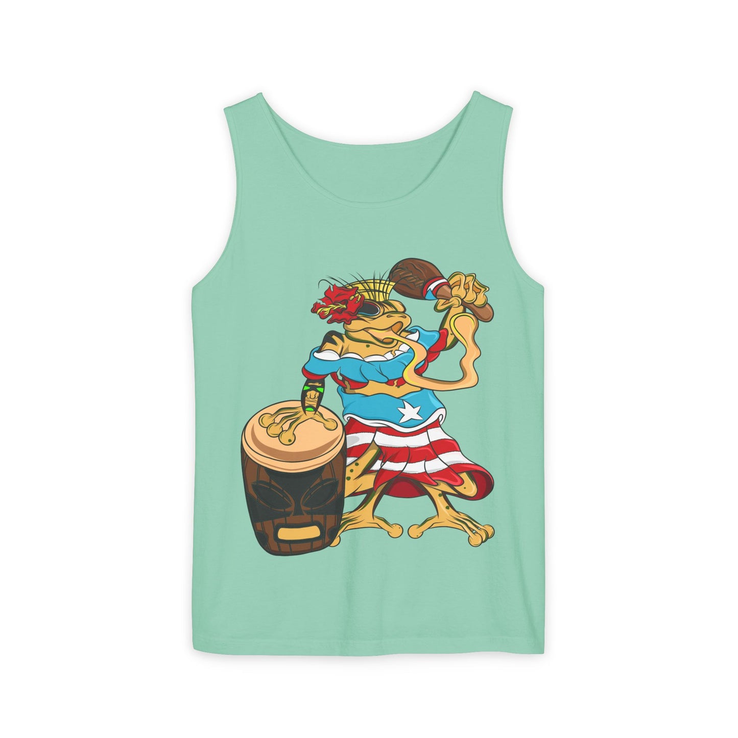 Tank Top - Puerto Rican Isabela Coqui Print