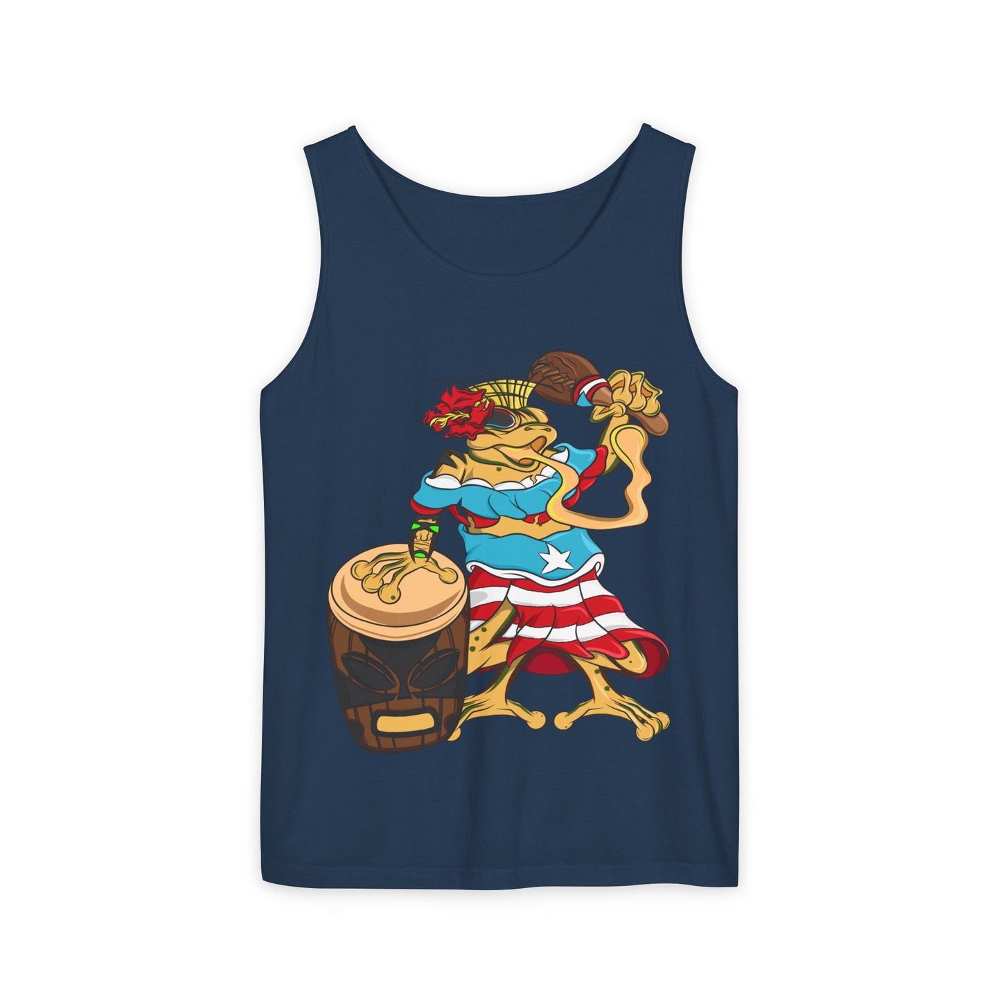 Tank Top - Puerto Rican Isabela Coqui Print