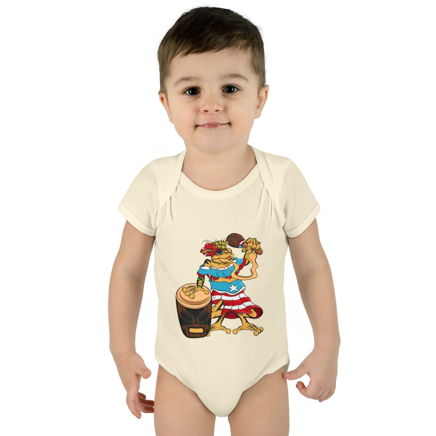 Infant Bodysuit - Puerto Rican Isabela Coqui