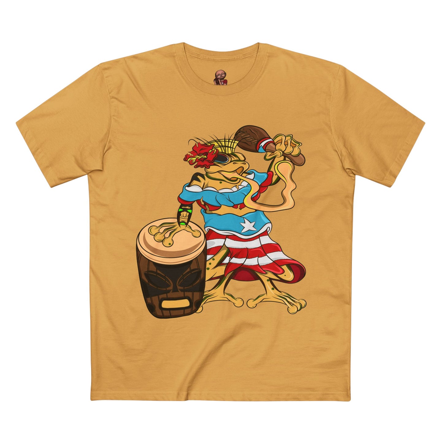 Mens Staple Tee Shirt - Puerto Rican Isabela Coqui