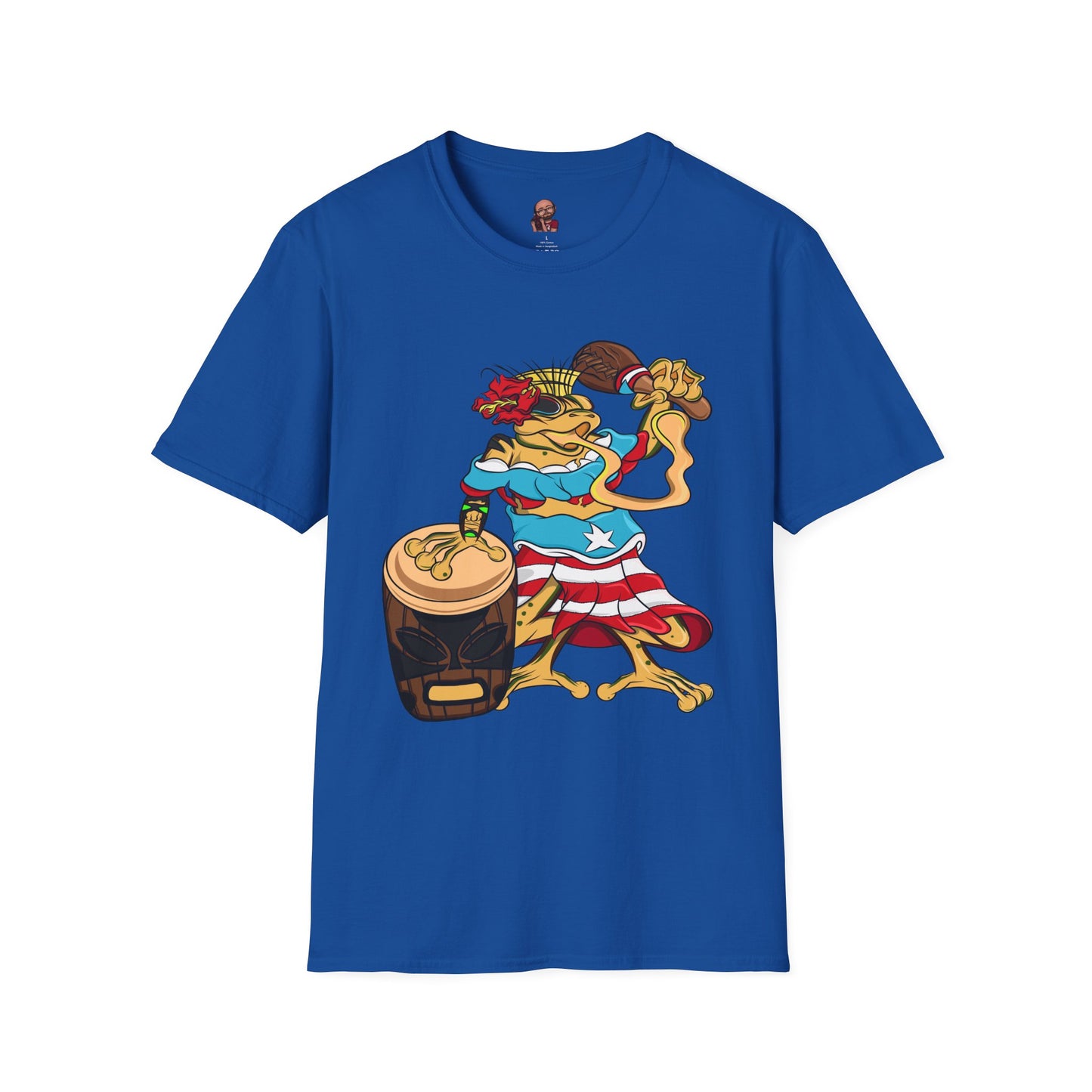 Unisex Graphic Tee Shirt - Puerto Rican Isabela Coqui