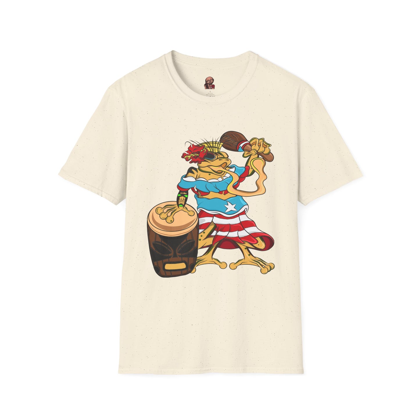 Unisex Graphic Tee Shirt - Puerto Rican Isabela Coqui
