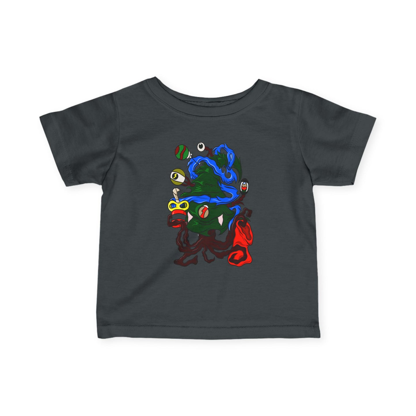 Infant Jersey Tee - Christmas Tree Boss