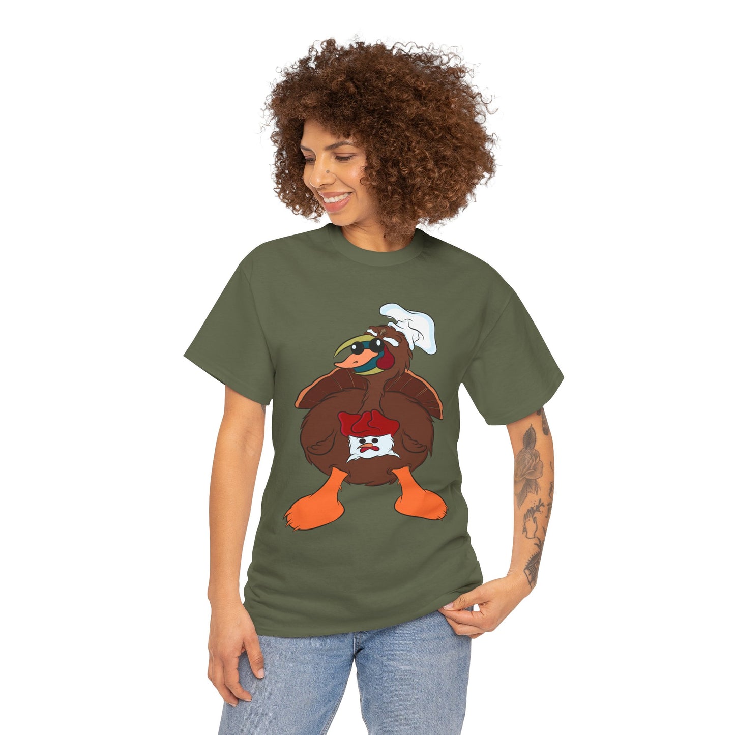 Unisex Heavy Cotton Tee Shirt - Ted The TurDucKen