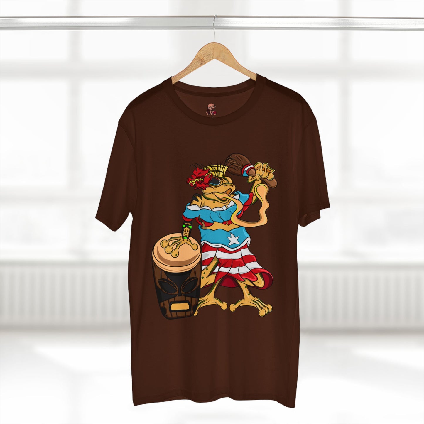 Mens Staple Tee Shirt - Puerto Rican Isabela Coqui