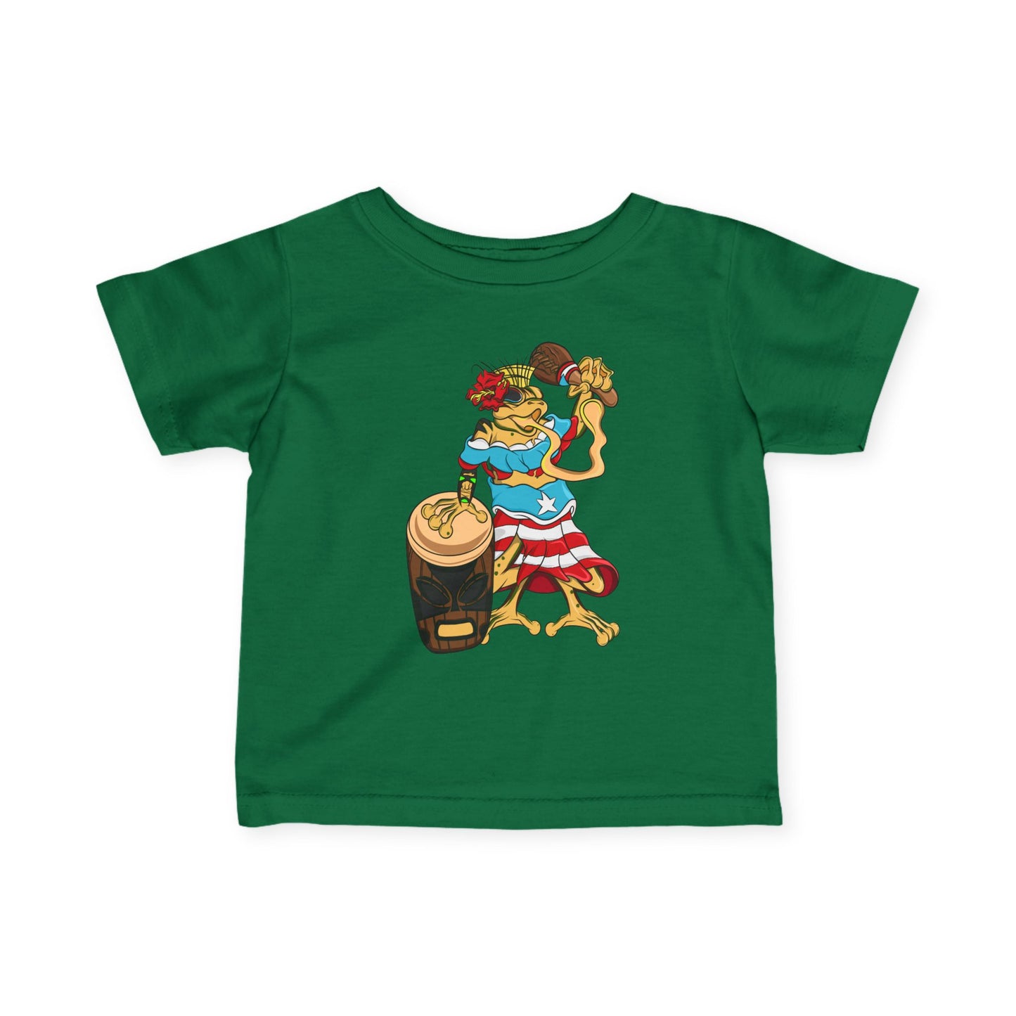 Infant Jersey Tee - Puerto Rican Isabela Coqui