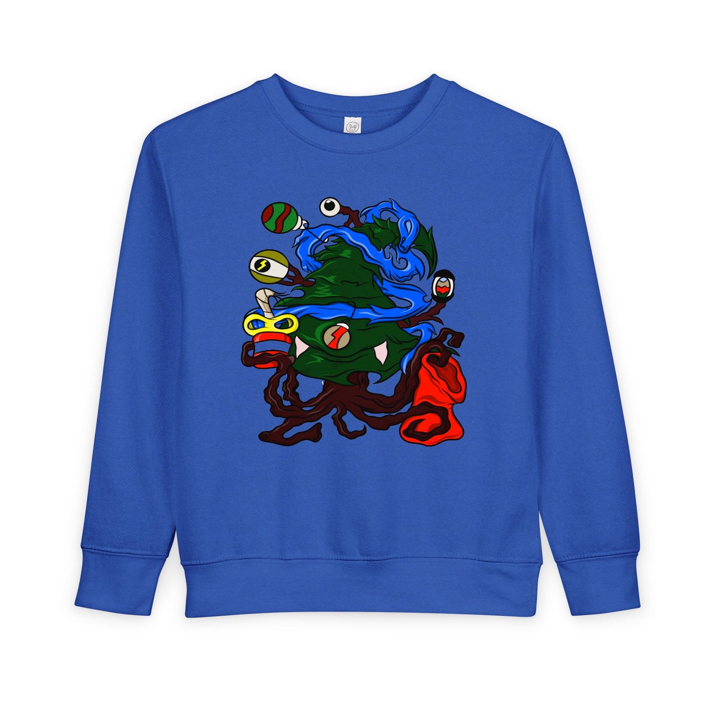 Toddler Sweatshirt - Christmas Tree Boss