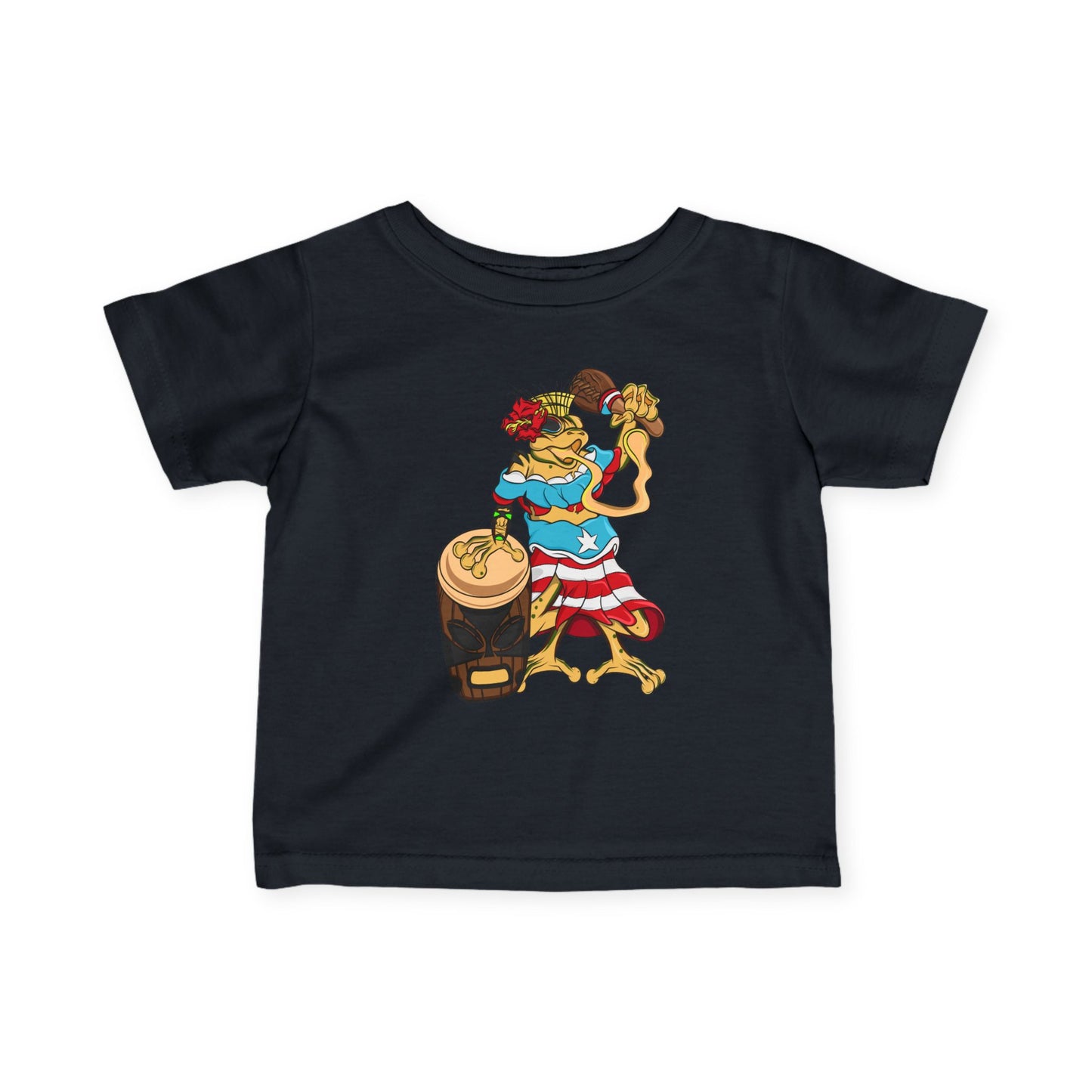 Infant Jersey Tee - Puerto Rican Isabela Coqui