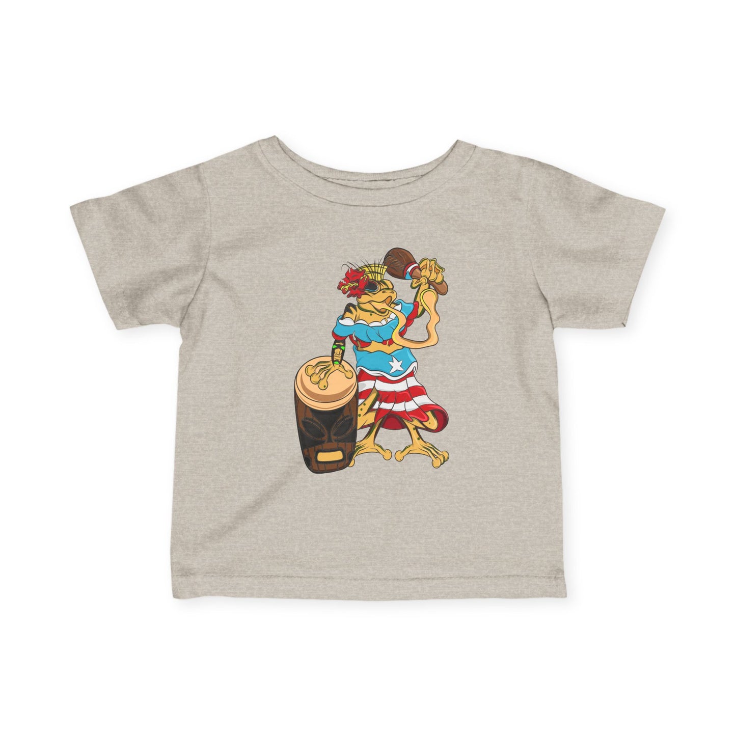 Infant Jersey Tee - Puerto Rican Isabela Coqui