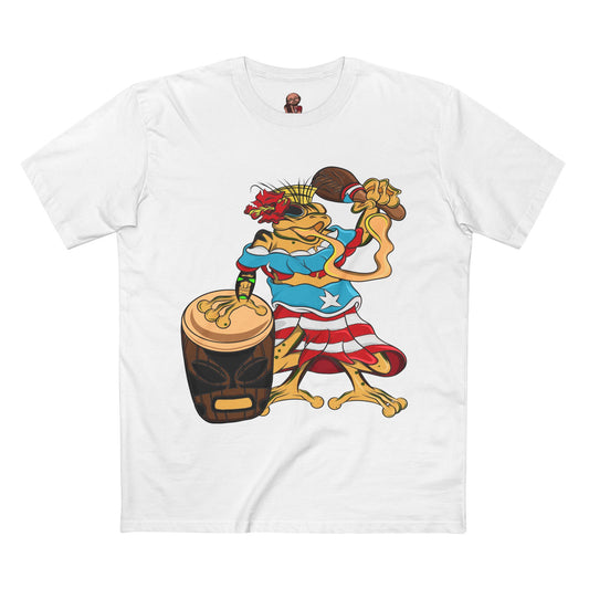 Mens Staple Tee Shirt - Puerto Rican Isabela Coqui