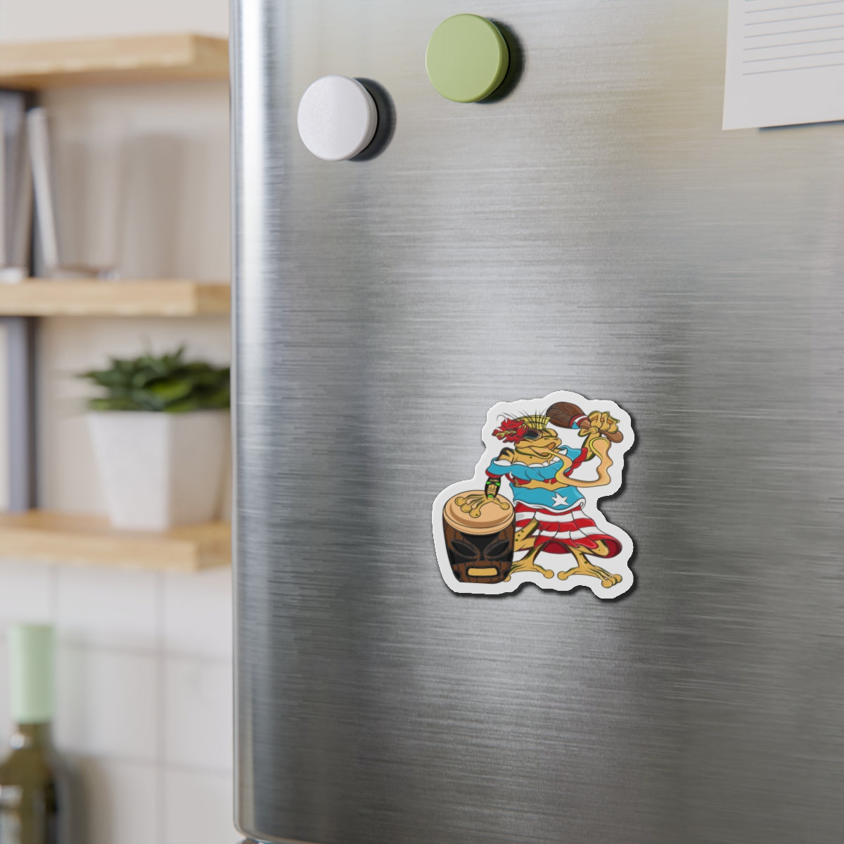 Die-Cut Magnets - Puerto Rican Isabela Coqui