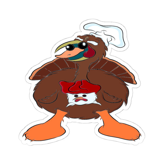 Kiss cut Sticker - Ted The TurDucKen