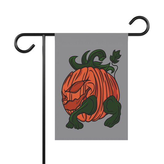 Garden Banner - Halloween Pumpkin Hog