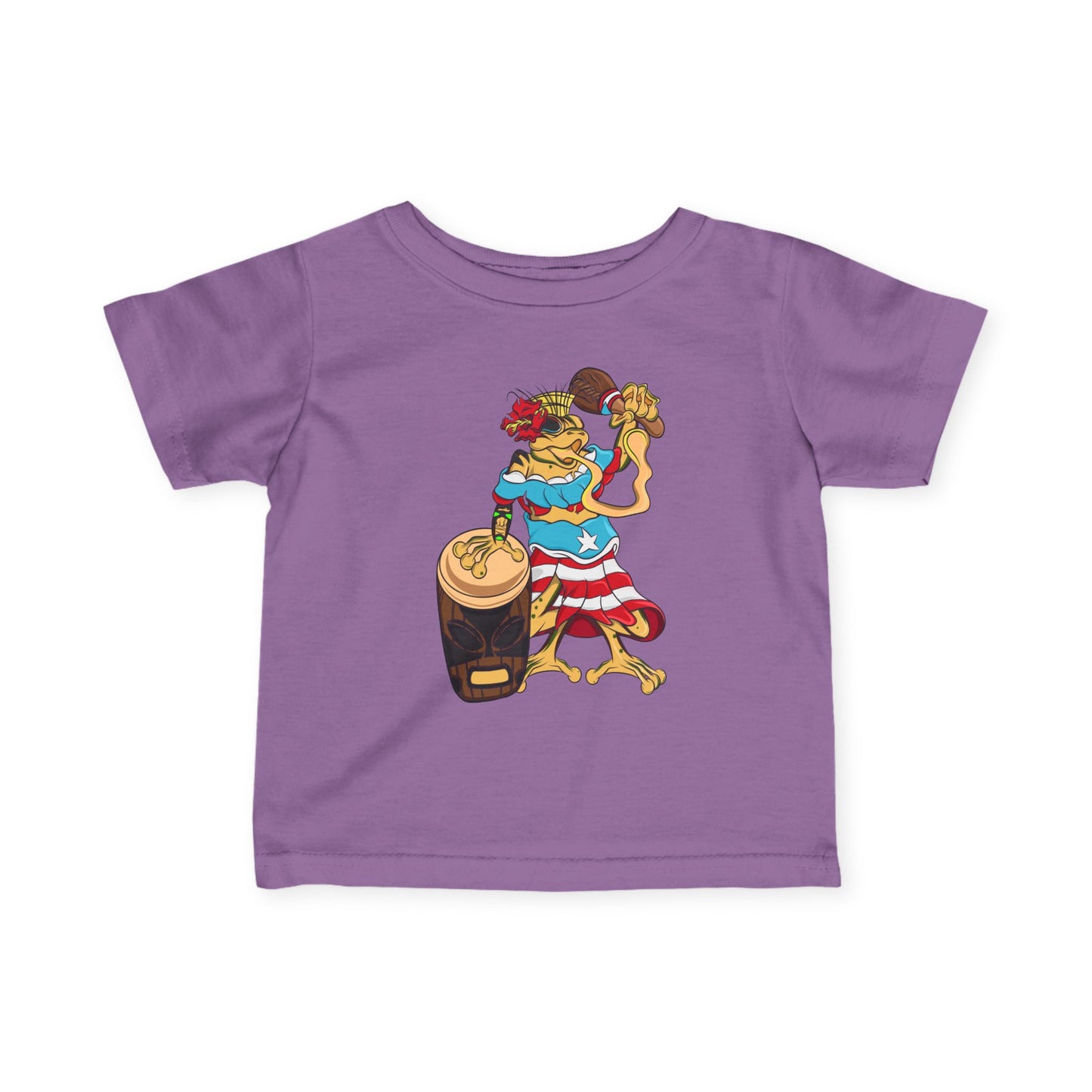 Infant Jersey Tee - Puerto Rican Isabela Coqui