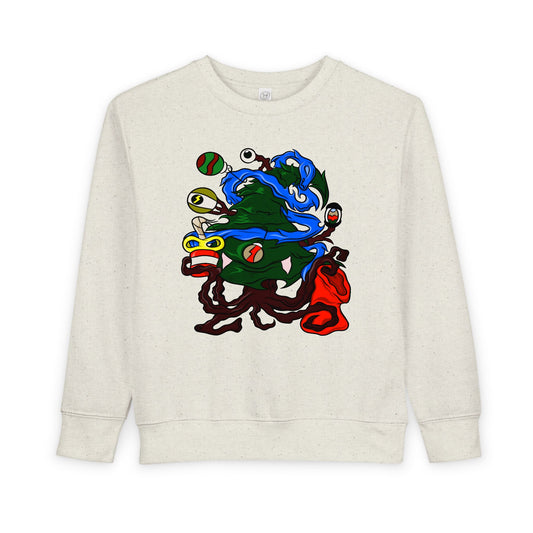 Toddler Sweatshirt - Christmas Tree Boss