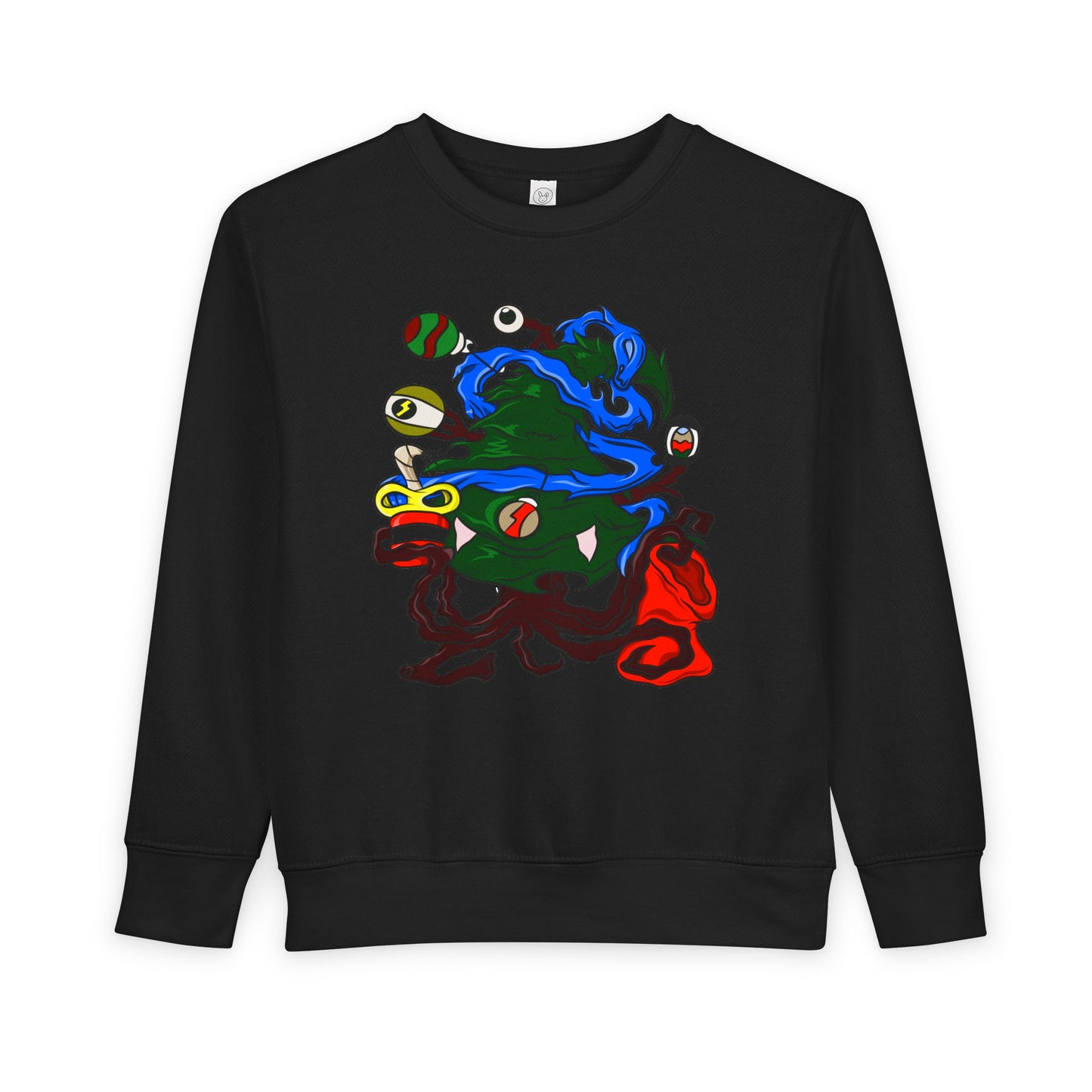 Toddler Sweatshirt - Christmas Tree Boss