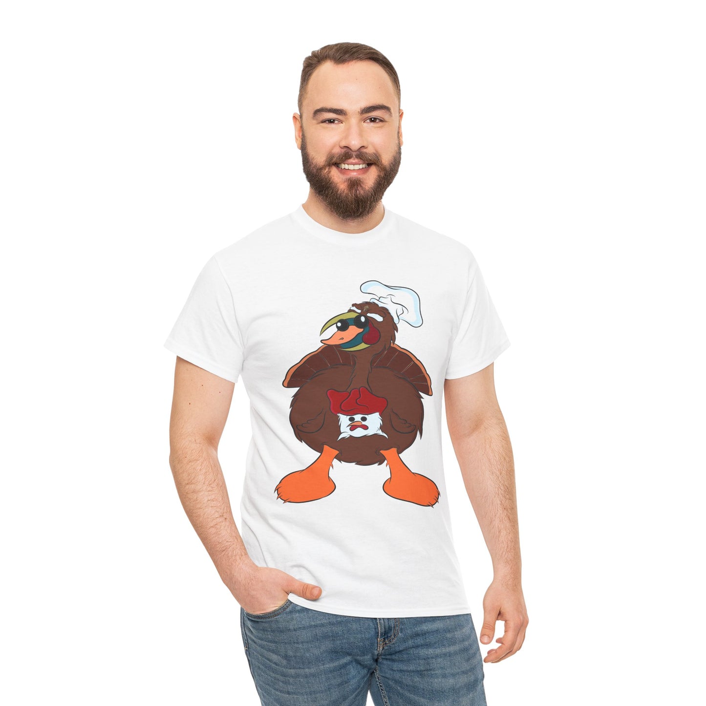 Unisex Heavy Cotton Tee Shirt - Ted The TurDucKen