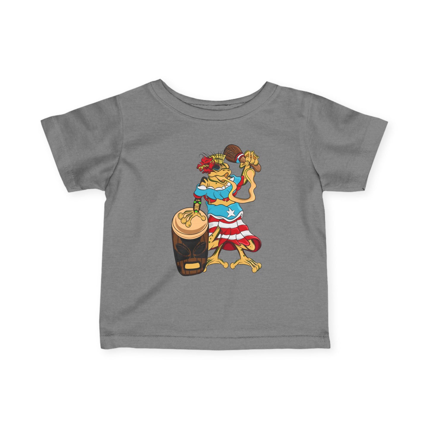 Infant Jersey Tee - Puerto Rican Isabela Coqui