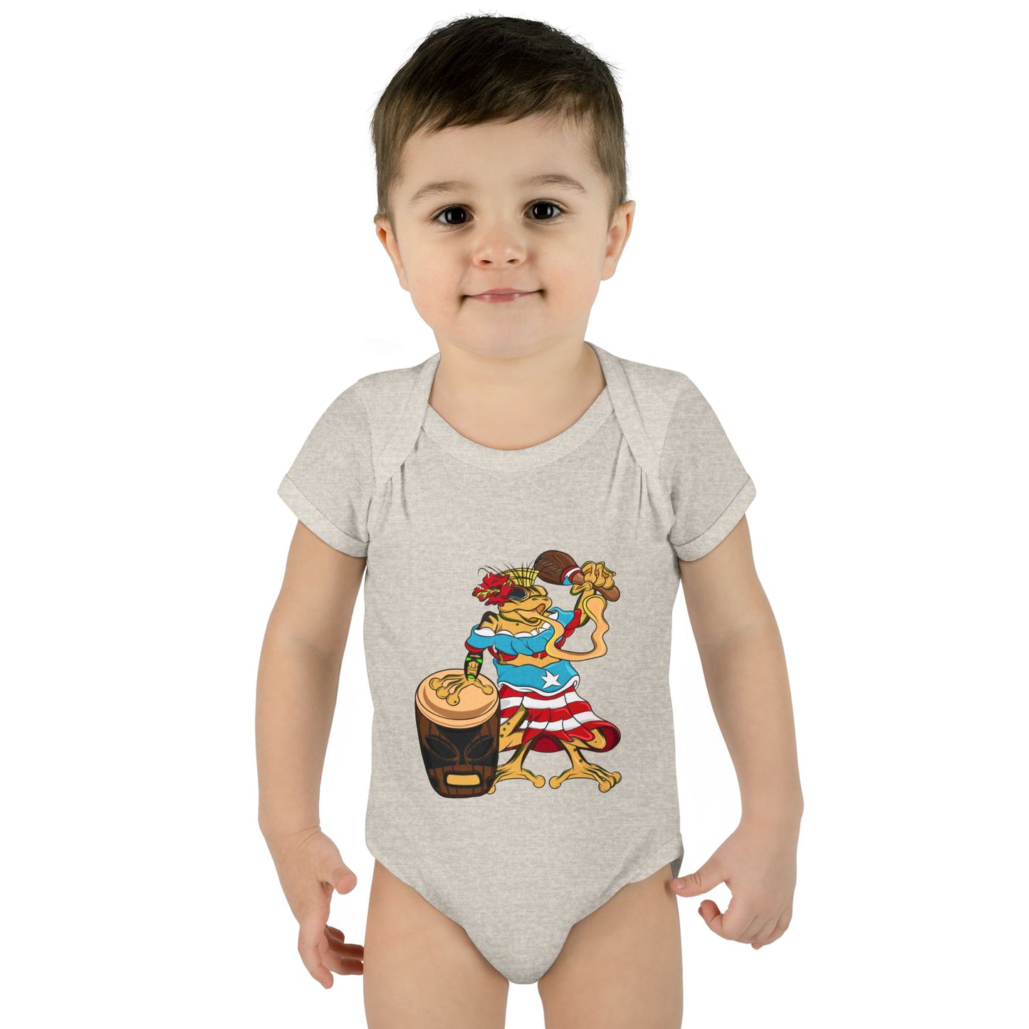Infant Bodysuit - Puerto Rican Isabela Coqui