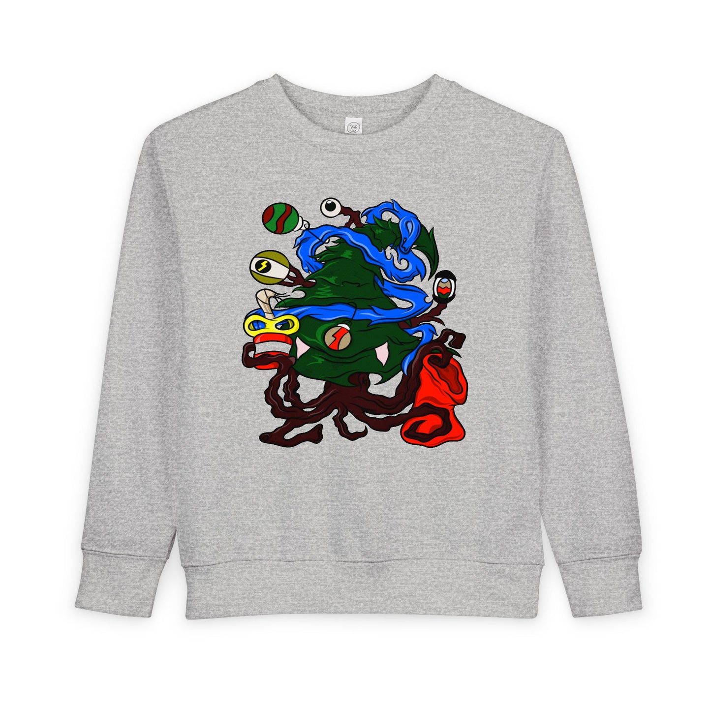 Toddler Sweatshirt - Christmas Tree Boss