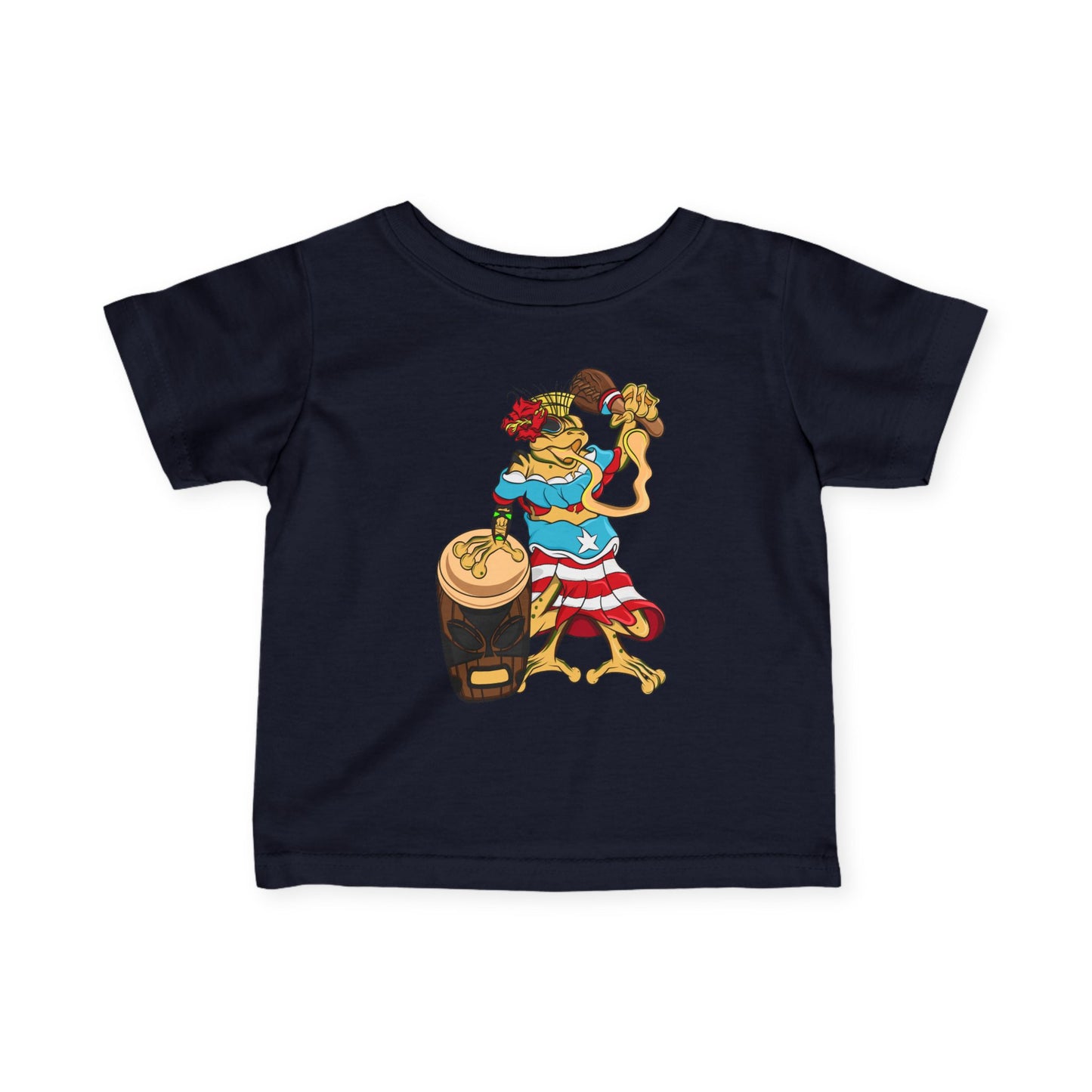 Infant Jersey Tee - Puerto Rican Isabela Coqui