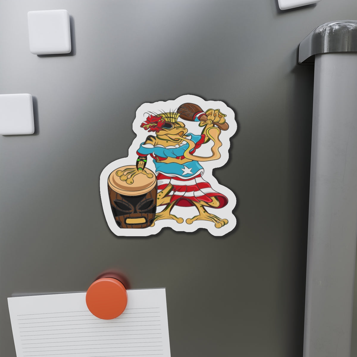 Die-Cut Magnets - Puerto Rican Isabela Coqui