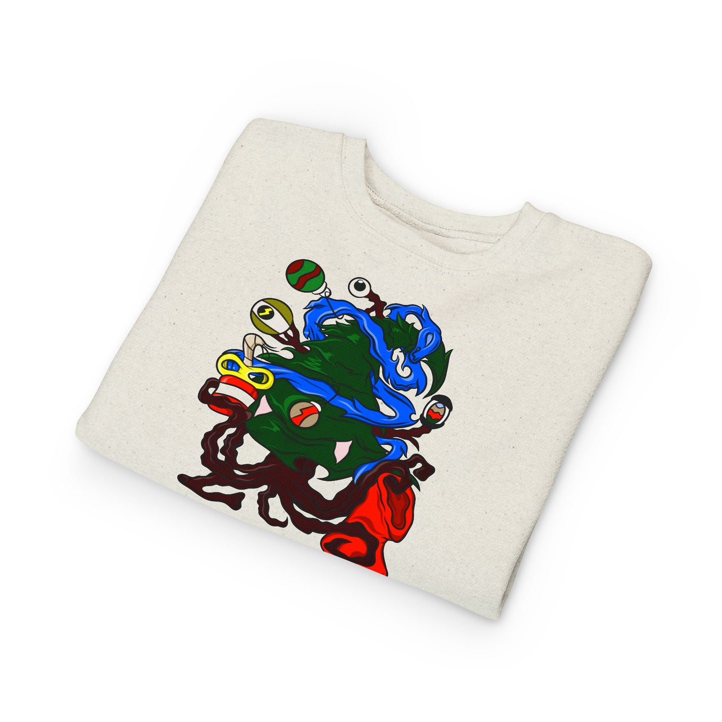 Toddler Sweatshirt - Christmas Tree Boss