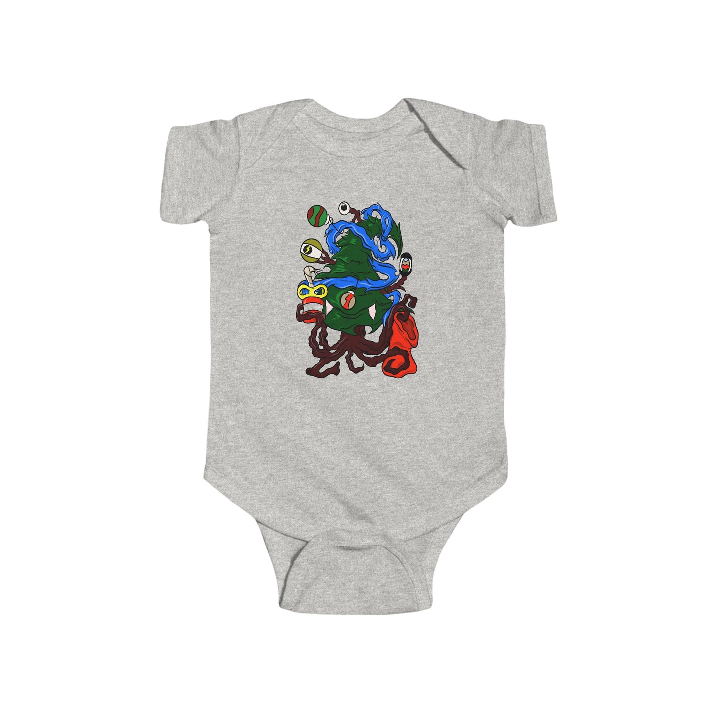 Infant Jersey Bodysuit - Christmas Tree Boss