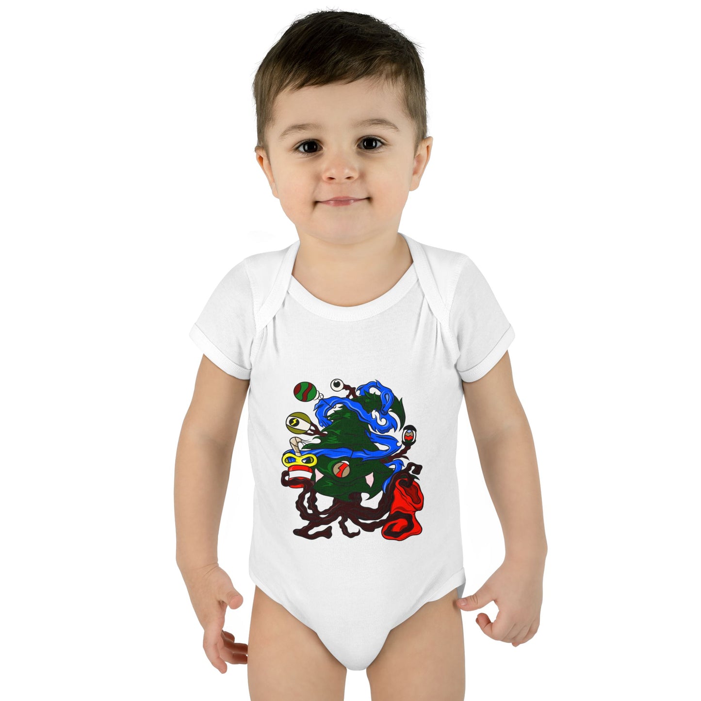 Infant Bodysuit - Christmas Tree Boss