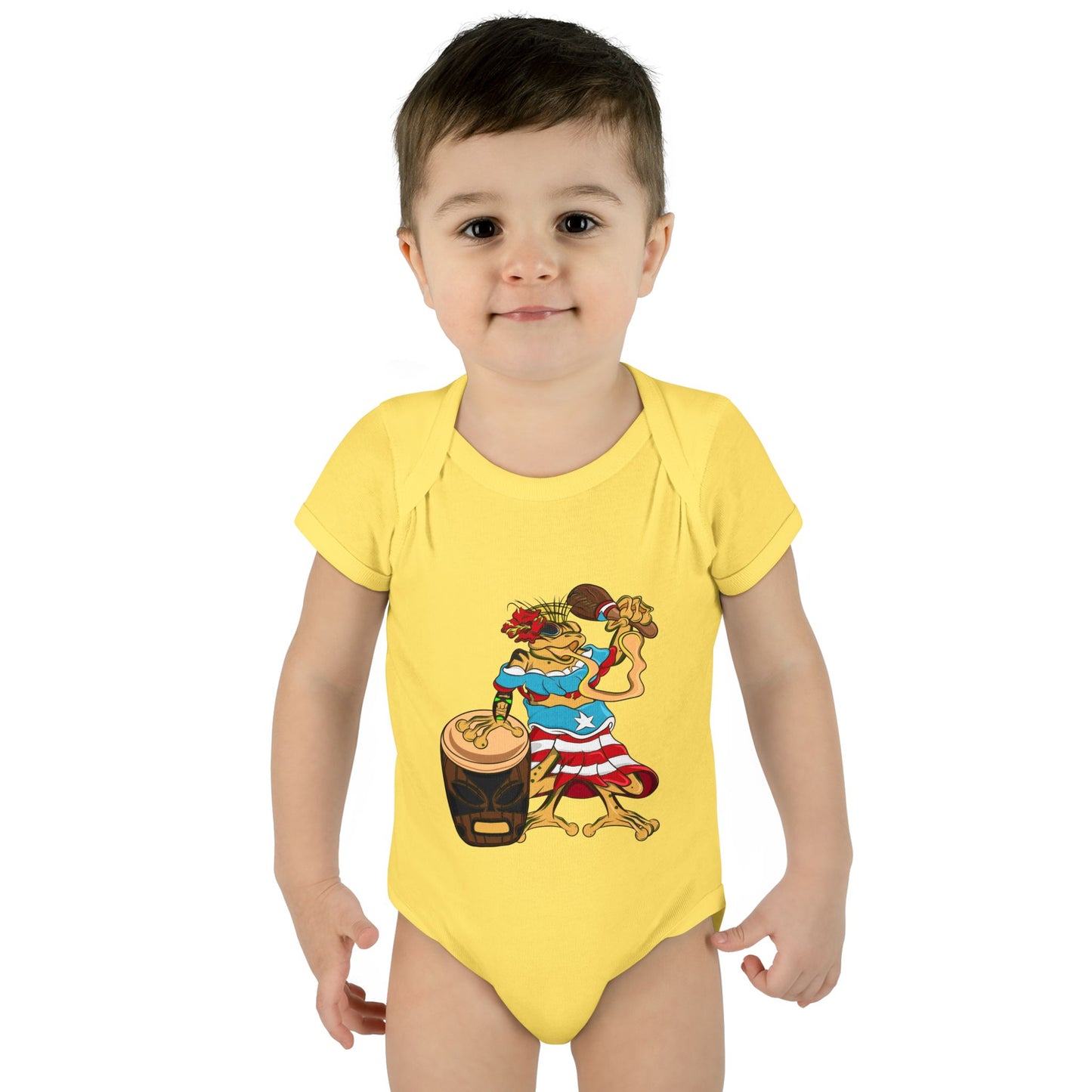 Infant Bodysuit - Puerto Rican Isabela Coqui